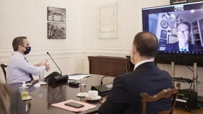 Μητσοτάκης: Η Ελλάδα, κόμβος για επενδύσεις υψηλής τεχνολογίας - Η συνάντηση με στελέχη της Amazon στο Μέγαρο Μαξίμου