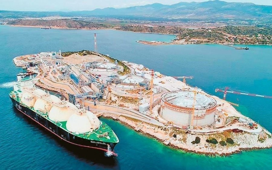 Mαζικές παραλαβές στην Ρεβυθούσα - Ποιοι φέρνουν τα φορτία του αμερικανικού LNG