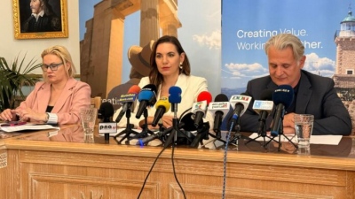 Επίσκεψη Όλγας Κεφαλογιάννη στην Τρίπολη - Συνεργασία υπουργείου Τουρισμού με την περιφέρεια Πελοποννήσου
