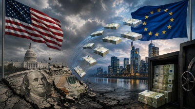 Τεράστια ανατροπή στα ομόλογα - Τα funds εγκαταλείπουν τις ΗΠΑ, «τρέχουν» στην Ευρώπη - Ρωγμές στο δολάριο