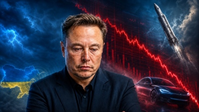 Nightmare week for Musk: Lost 130 billion from the plunge of Tesla, SpaceX - Hit over call for peace in Ukraine