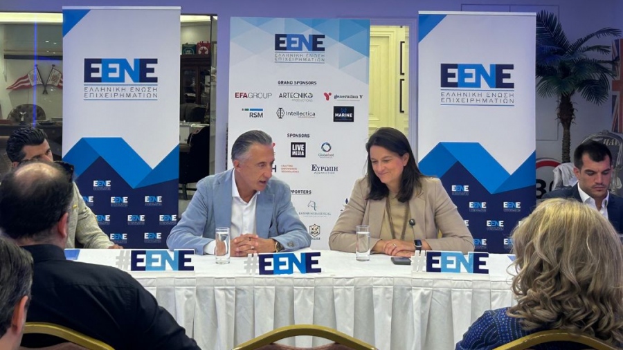 Ισχυρό μήνυμα ανάπτυξης από την Ε.ΕΝ.Ε. - Κεραμέως: Στενή συνεργασία της Πολιτείας με τους παραγωγικούς φορείς