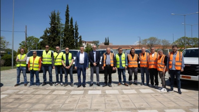 Δωρεά 12 οχημάτων από την Εθνική Ασφαλιστική στην Περιφέρεια Θεσσαλίας