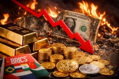 Dollar collapsing: Epic reversal as central banks pivot to gold