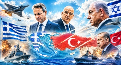 Ολέθριο λάθος: Η Ελλάδα «παγιδεύτηκε», μοιραίοι οι Μητσοτάκης και Δένδιας - Το Ισραήλ μας σέρνει σε ολοκληρωτικό πόλεμο με Τουρκία